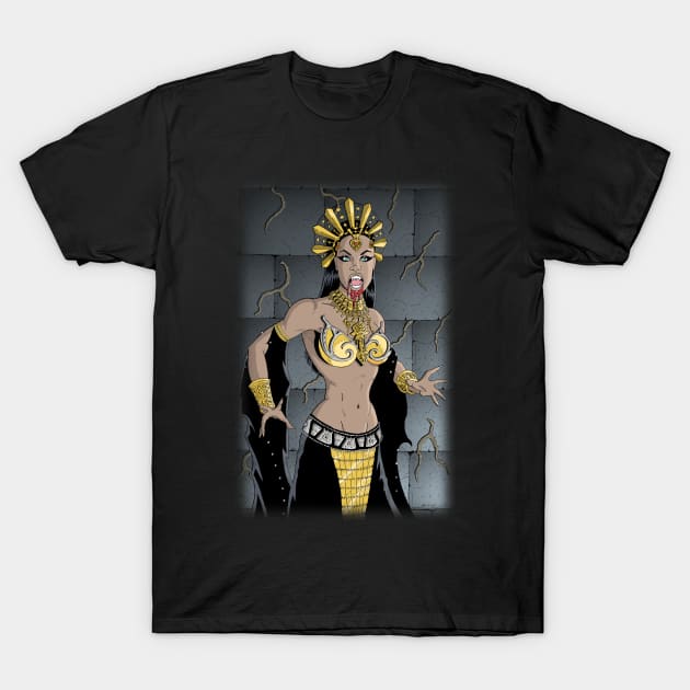 Queen Akasha T-Shirt by ArtbyMyz